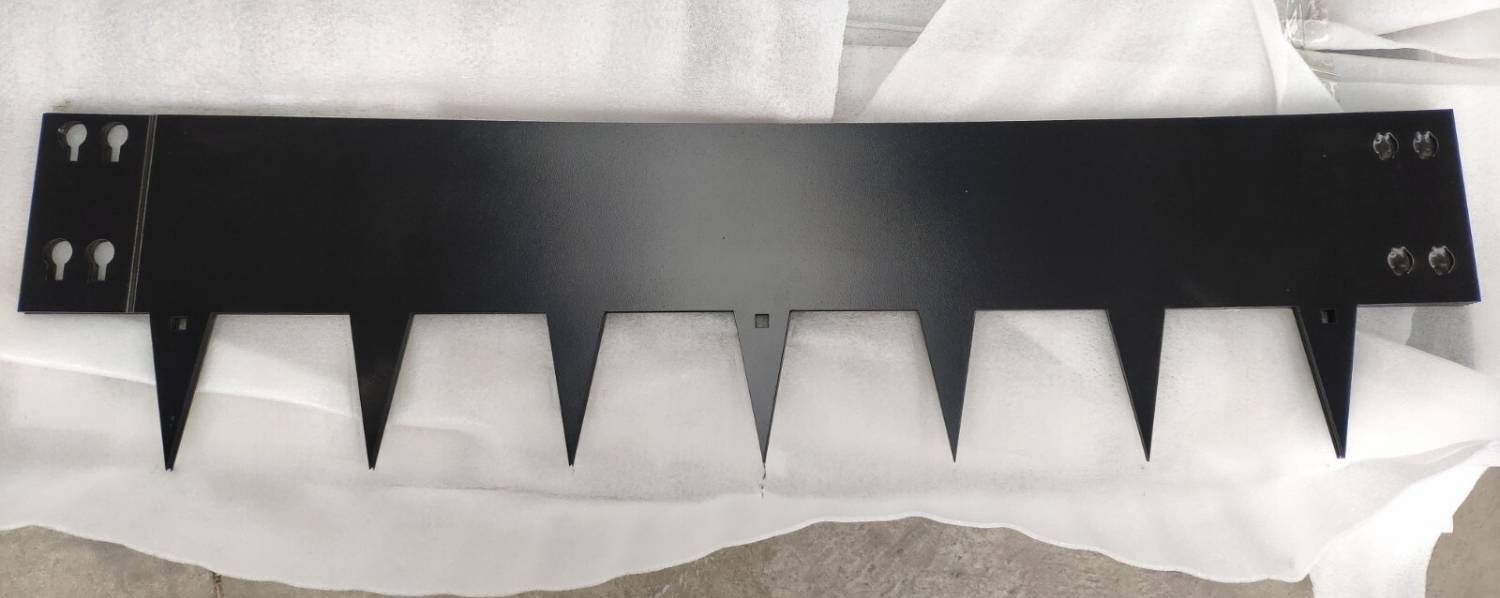 buy black heavy duty metal landscape edging