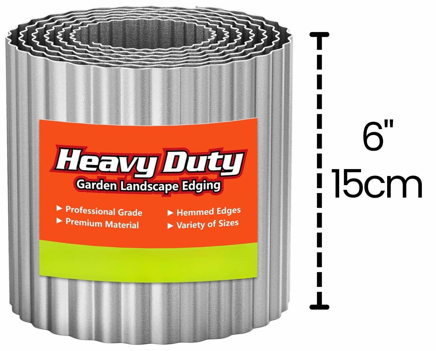 buy corrugated iron landscaping edge